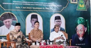 Gibran Komitmen Jadikan Solo Sebagai Kota Toleransi