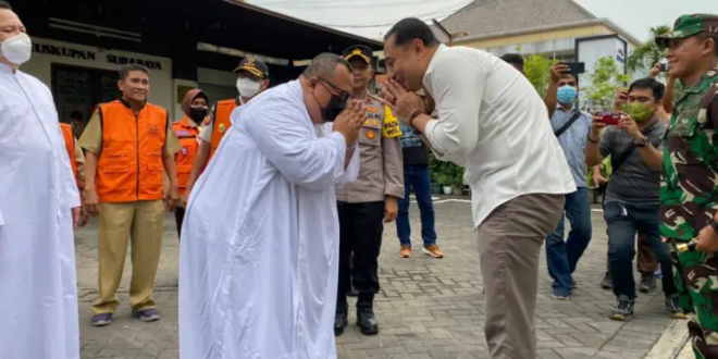Tuan Ruman Natal Nasional, Wali Kota Suabaya Kembali Ingatkan Perkuat Toleransi