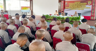 210 Bintara dan Tamtama Polda Maluku Dibekali Pemahaman Bahaya Radikalisme dan Intoleransi