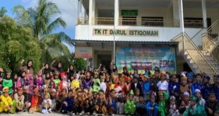 Sekolah TK di Palangka Raya Kenalkan Pancasila Lewat Karnaval Busana Adat