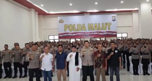 Polda Malut Sosialisasi Cegah Radikalisme dan Intoleransi Terhadap Personelnya