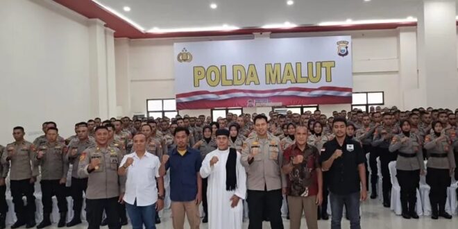 Polda Malut Sosialisasi Cegah Radikalisme dan Intoleransi Terhadap Personelnya