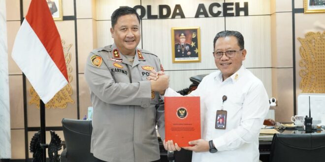 Kunjungi Polda Aceh, Deputi I BNPT Koordinasikan Pengamanan PON XXI Aceh-Sumut 2024