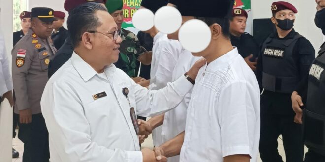 4 Napiter di Lapas Super Maximum Kelas IIA Pasir Putih Ikrar SetiaNKRI, Ini Pesan BNPT