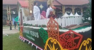 Parade Natal PGI Kalteng Bawa Pesan Natal untuk Wujudkan Kedamaian