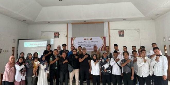 Polri dan Yayasan Anshorul Islam Edukasi Wawasan Kebangsaan Masyarakat Pedesaan di Ciamis