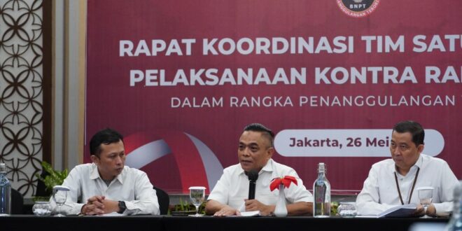 BNPT gelar Rakor Sinkronisasi Pelaksanaan Kontra Radikalisasi periode Januari-April 2025 bersama K/L terkait