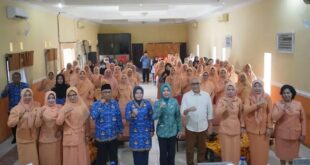 Perkuat Ketahanan Ideologi Keluarga, Ibu DWP Kota Probolinggo Diberi Pembekalan Bahaya Radikalisme dan Terorisme