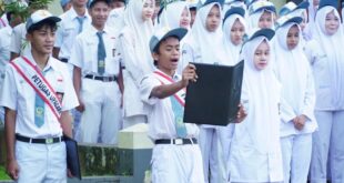 Lawan Intoleransi, Kekerasan, Bullying, Ribuan Siswa di 5 Lokasi Desa Siap Siaga “Deklarasi Pelajar Damai”