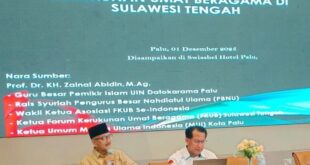 Dialog Lintas Iman di Palu Tekankan Peran Generasi Muda dalam Merawat Kerukunan