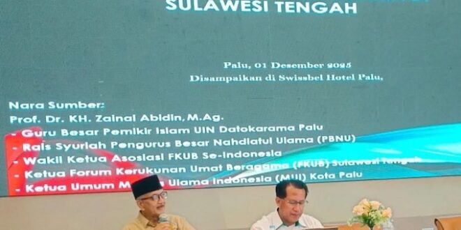 Dialog Lintas Iman di Palu Tekankan Peran Generasi Muda dalam Merawat Kerukunan