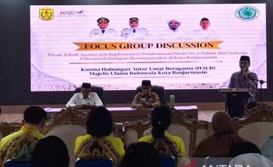 Toleransi Jadi Modal Sosial, MUI Banjarmasin Satukan Tokoh Lintas Agama