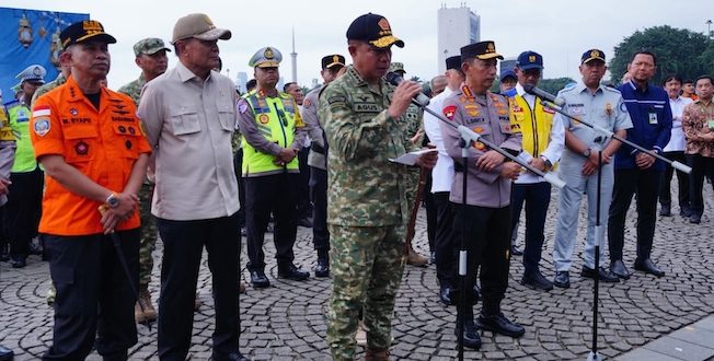 TNI–Polri Siaga Jelang Lebaran, 105 Ribu Prajurit dan Ribuan Alutsista Dikerahkan Amankan Arus Mudik