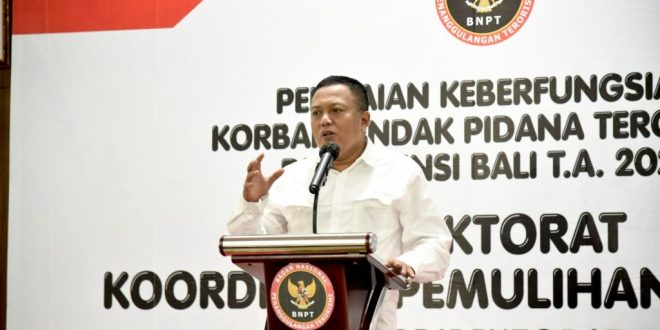 BNPT Perkuat Pemulihan Korban Terorisme Lewat Penilaian Keberfungsian Penyintas