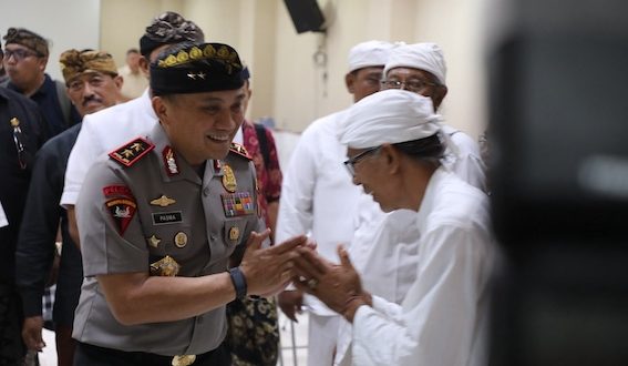 Kapolda Bali Perkuat Sinergi dengan PHDI, Kerukunan dan Toleransi Jadi Kunci Kamtibmas