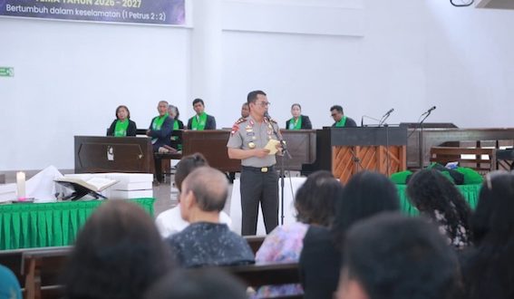 Minggu Kasih di Mataram, Kapolda NTB Ajak Umat Beragama Perkuat Toleransi dan Jaga Kamtibmas