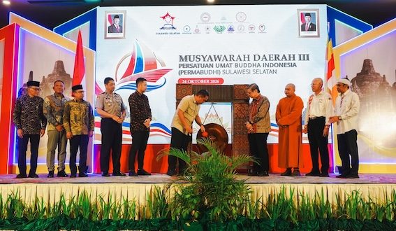 Pemprov Sulsel Dorong Permabudhi Perkuat Toleransi dan Kerukunan Antarumat Beragama
